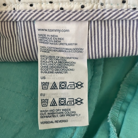 Tommy Hilfiger aqua color shorts, size 6 - Picture 6 of 6